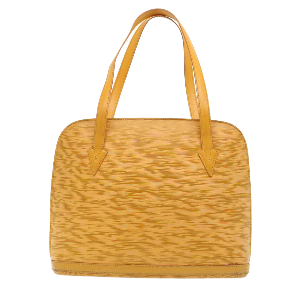 Louis Vuitton Lussac Yellow Leather Shoulder Bag