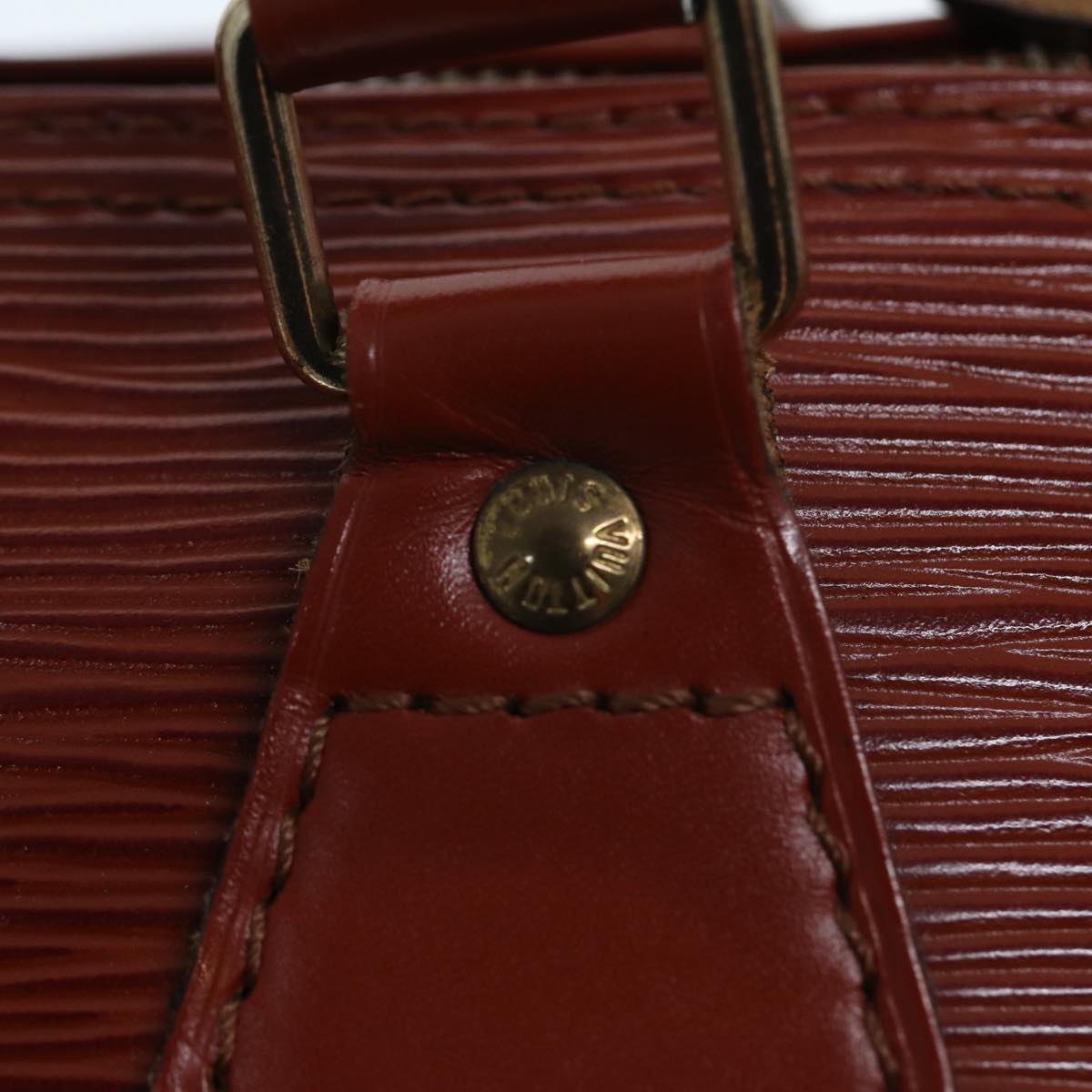 Louis Vuitton Speedy 40 Brown Leather Handbag