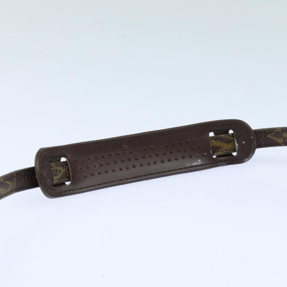 Louis Vuitton Shoulder Strap Brown Canvas Bag Jewelry