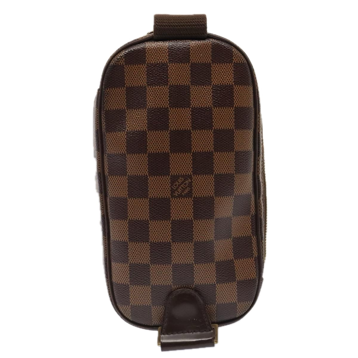 Louis Vuitton Gange Brown Canvas Shoulder Bag