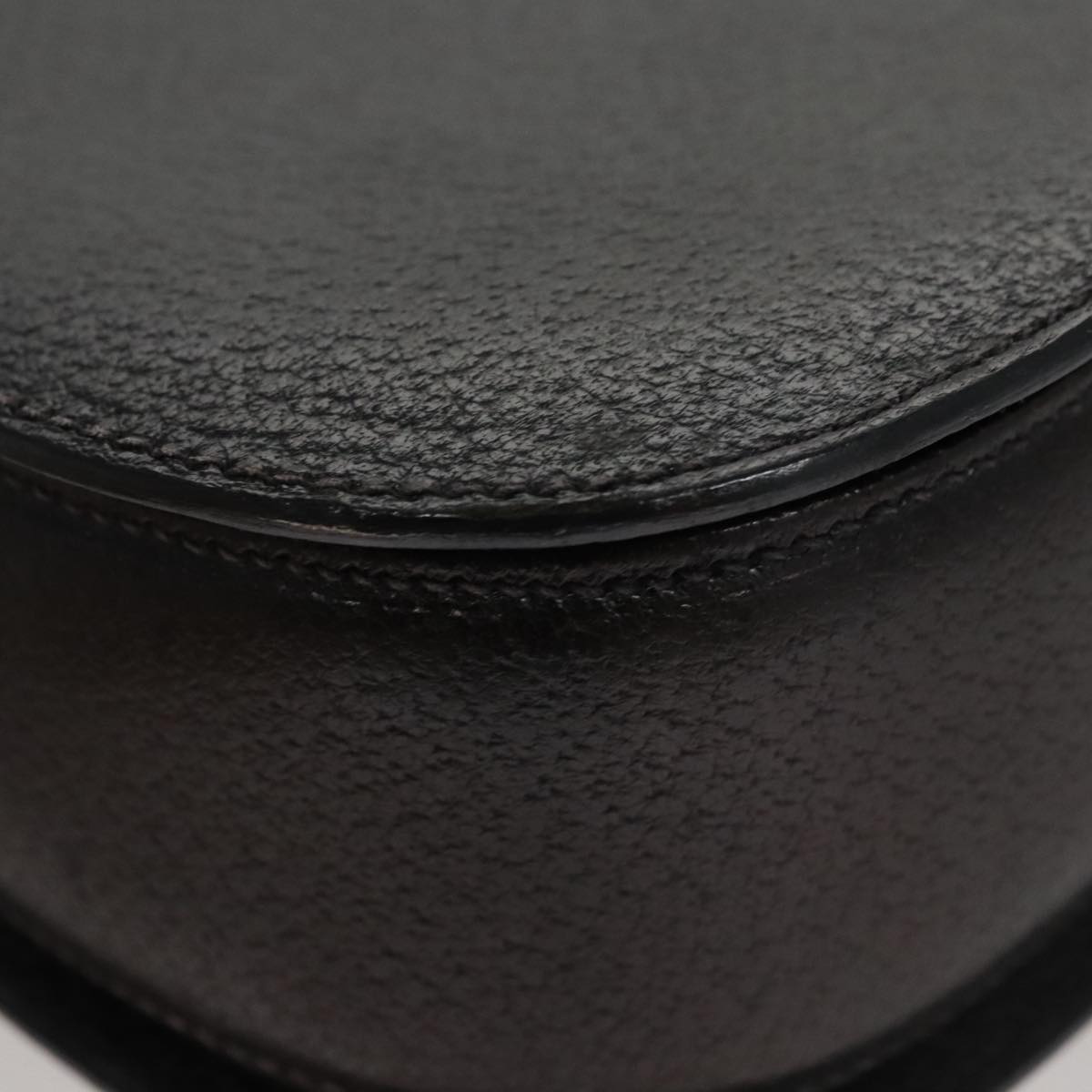Gucci Bamboo Black Leather Handbag