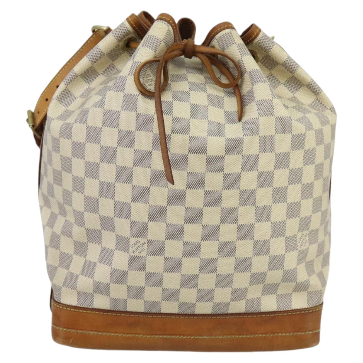 Louis Vuitton Noe Grey Canvas Shoulder Bag