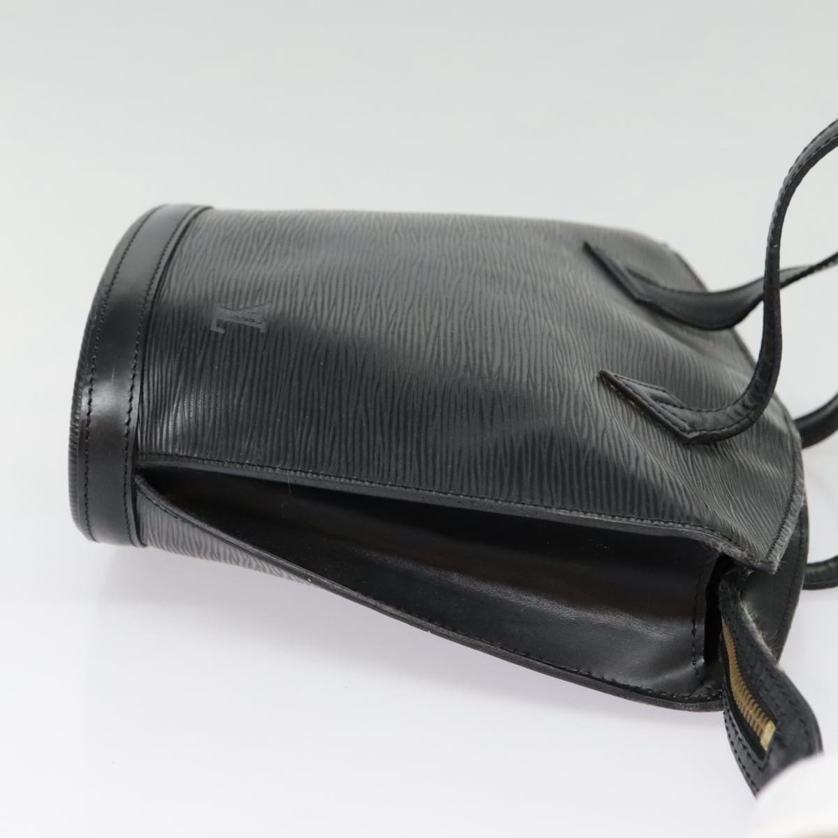 Louis Vuitton Saint Jacques Black Leather Handbag