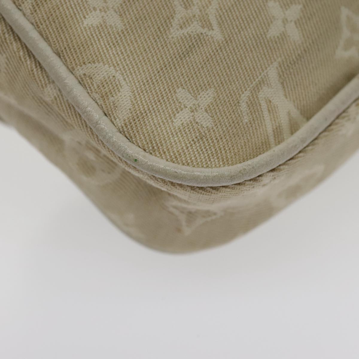 Louis Vuitton Mini Lin Beige Canvas Shoulder Bag