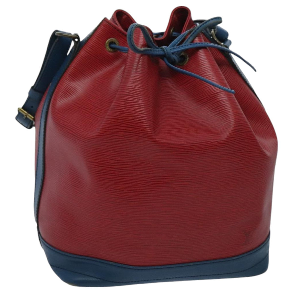 Louis Vuitton Noe Red Leather Shoulder Bag