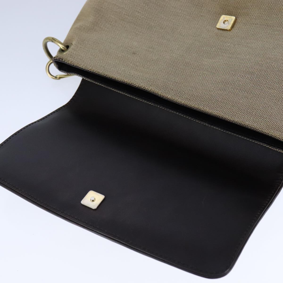 Gucci Beige Canvas Shoulder Bag