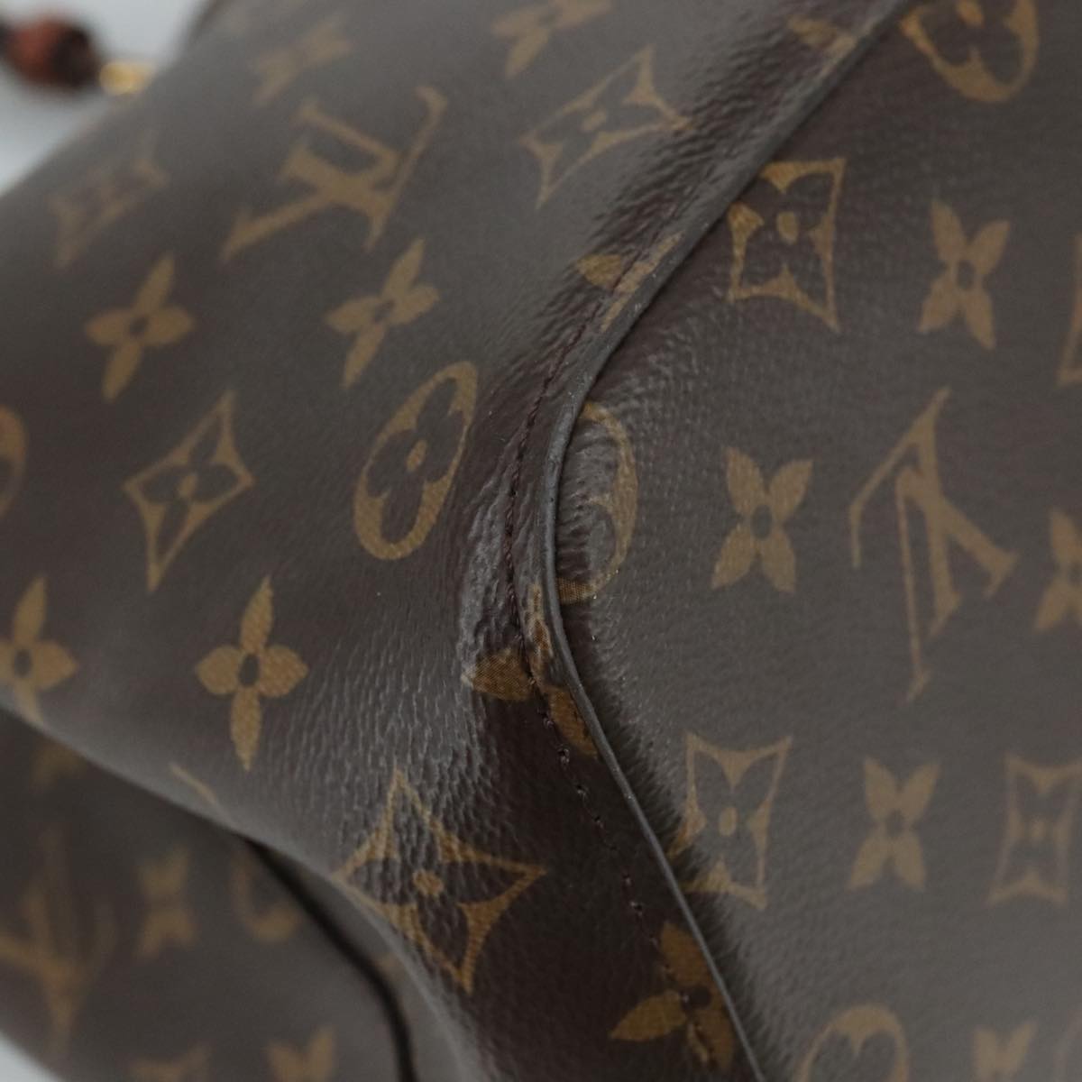Louis Vuitton Néonoé Brown Canvas Shoulder Bag