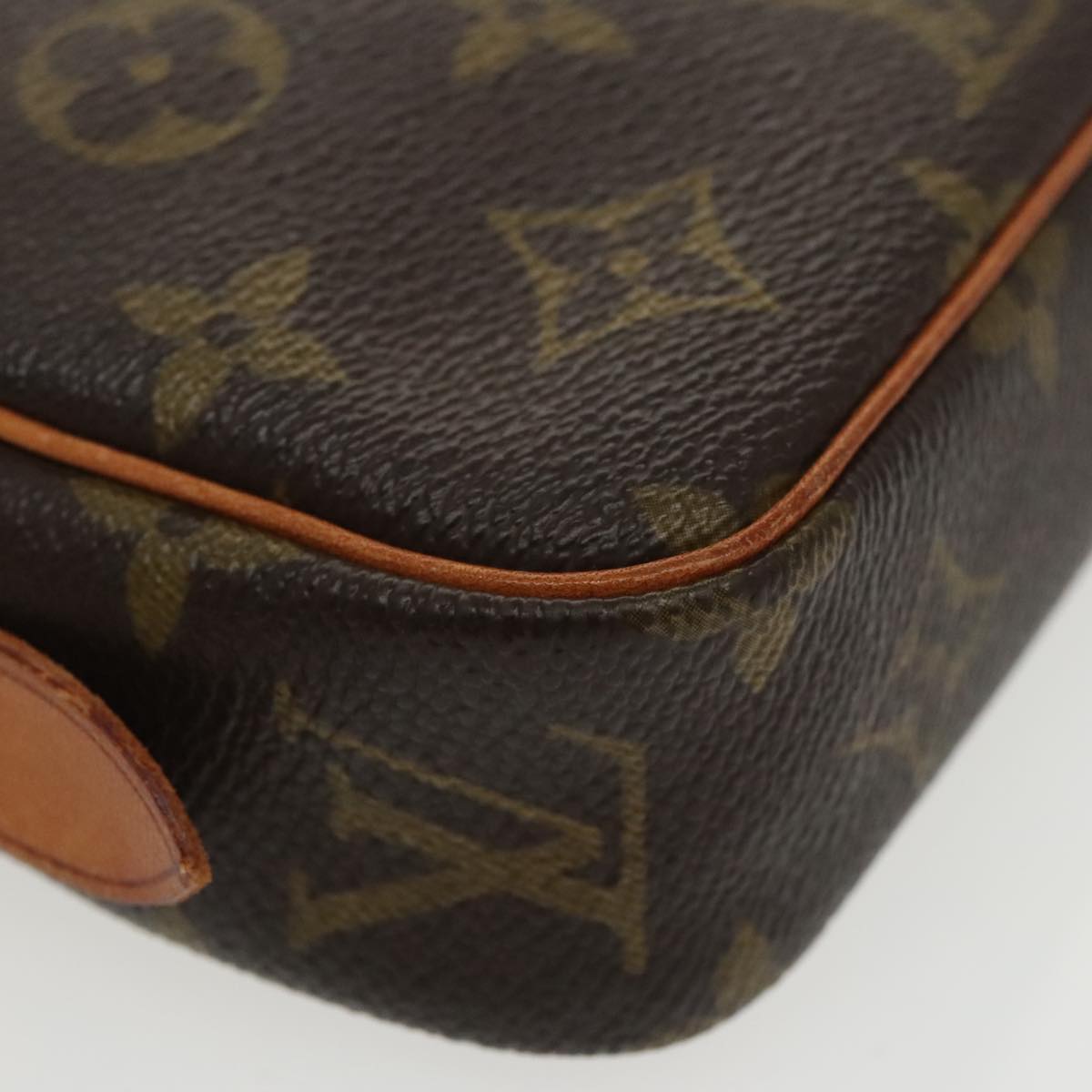 Louis Vuitton Marly Brown Canvas Shoulder Bag