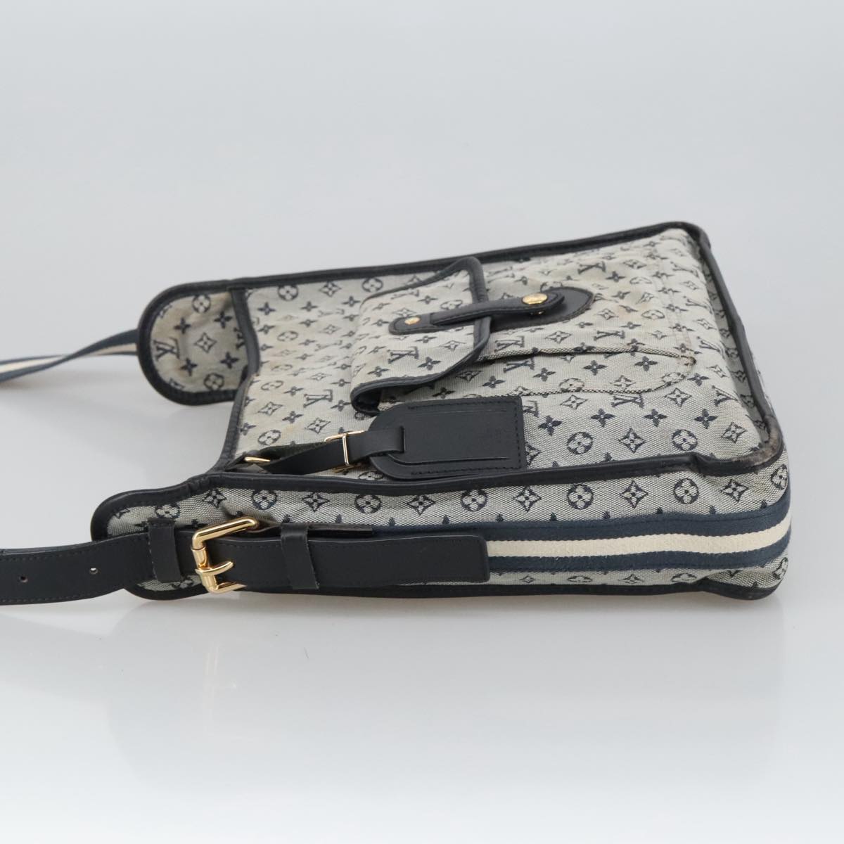 Louis Vuitton Mary Kate Grey Canvas Shoulder Bag