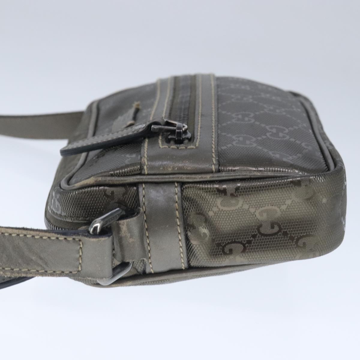 Gucci Imprime Brown Canvas Shoulder Bag