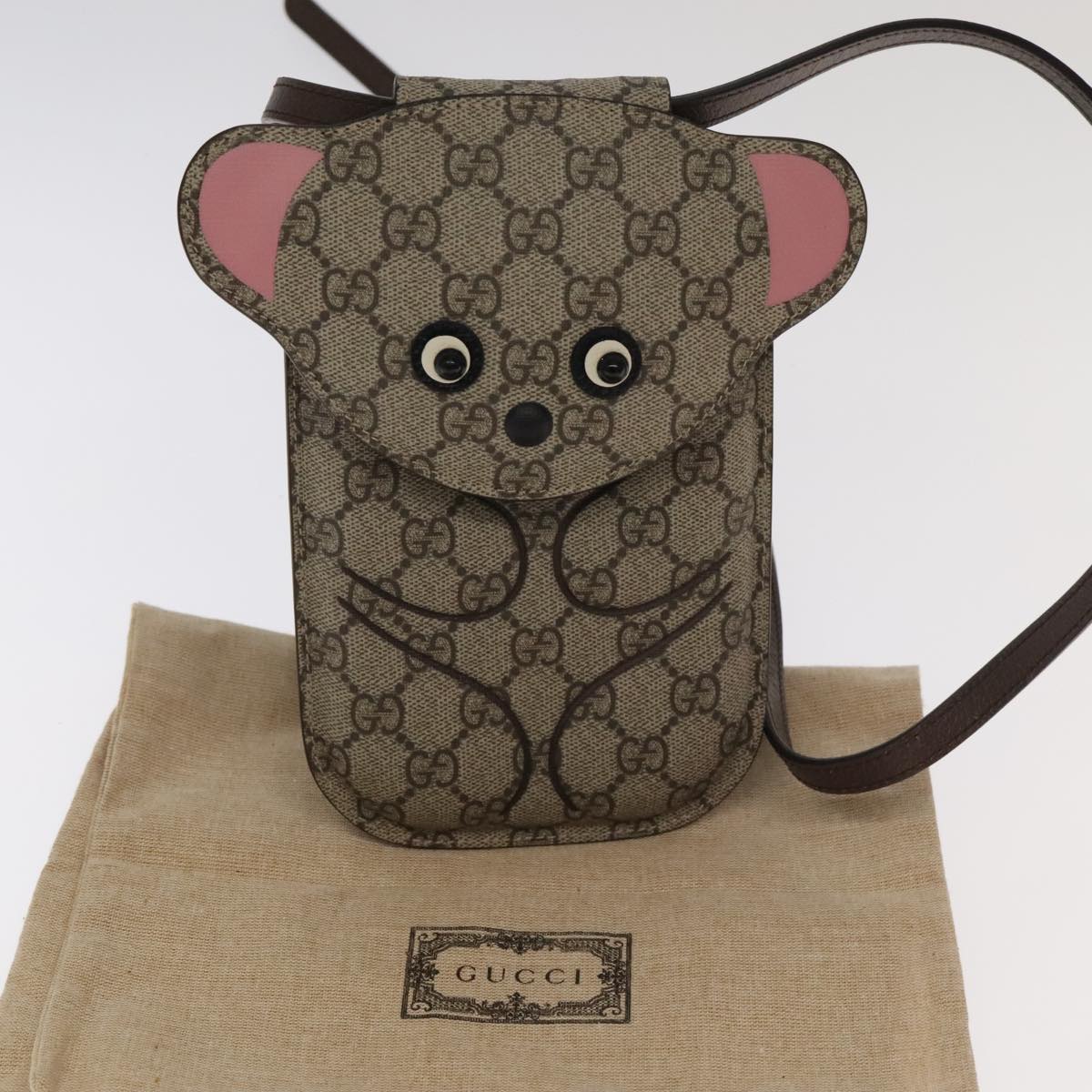 Gucci Gg Canvas Beige Canvas Shoulder Bag