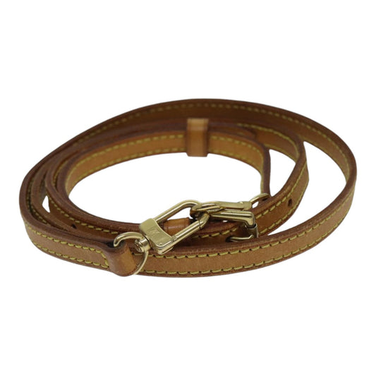Louis Vuitton Beige Leather Bag Jewelry ()