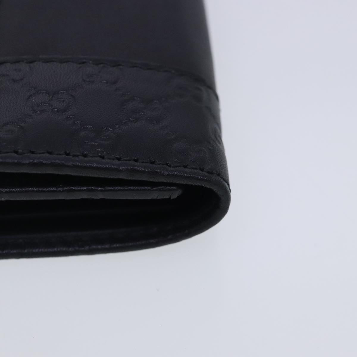 Gucci Key Case Black Leather Wallet