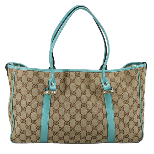 Gucci Gg Canvas Beige Canvas Tote Bag ()