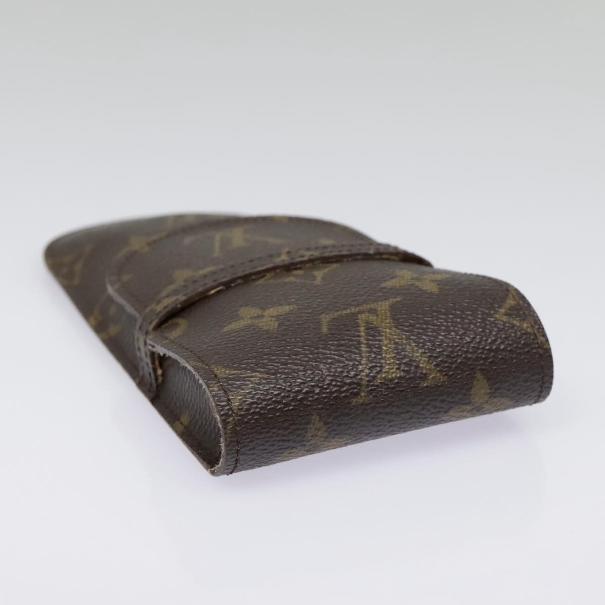 Louis Vuitton Glasses Case Brown Canvas Jewelleryset Jewelry