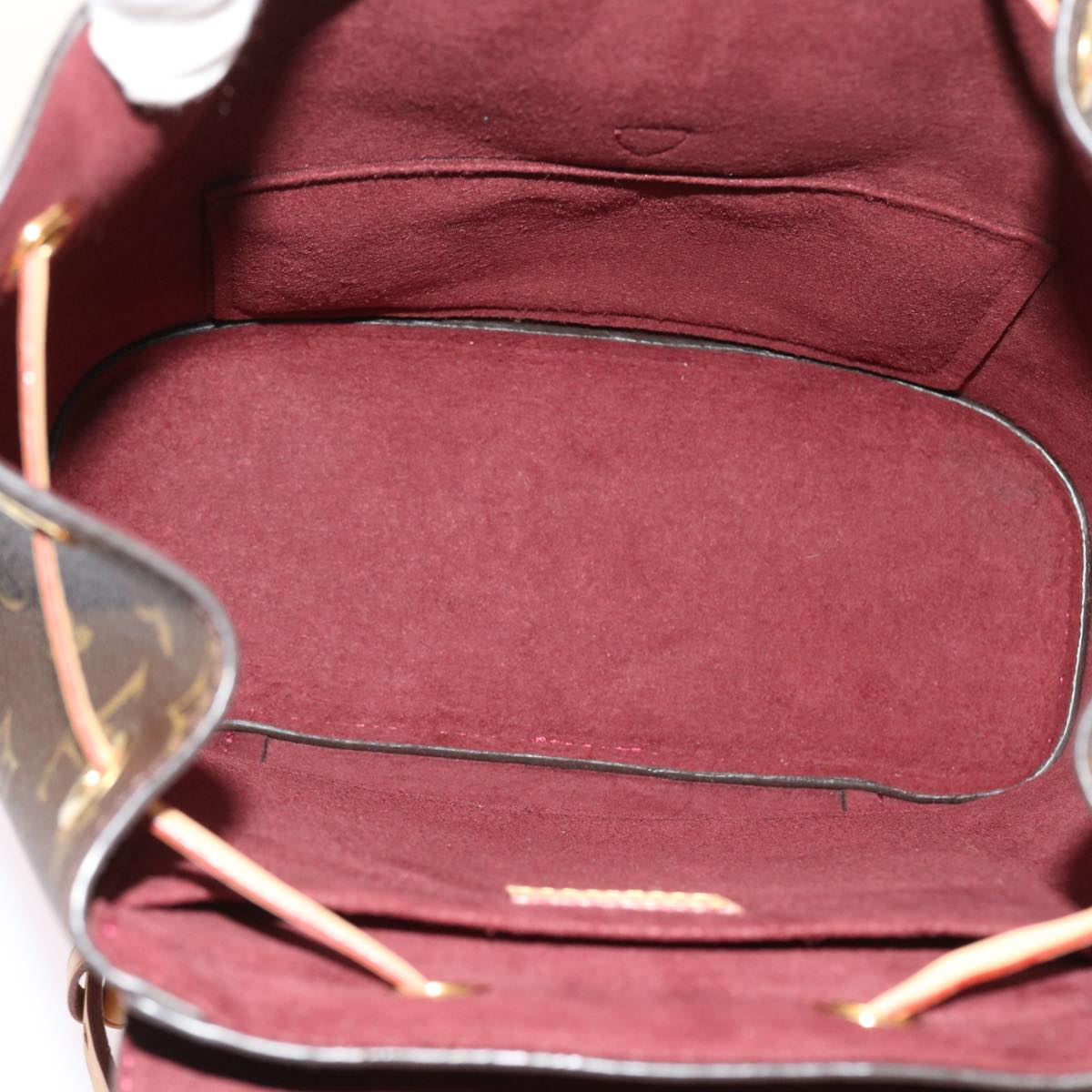 Louis Vuitton Montsouris Brown Canvas Backpack Bag