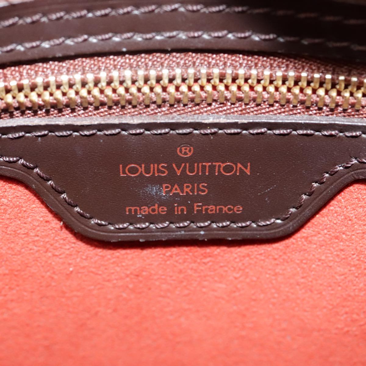 Louis Vuitton Looping Gm Brown Canvas Shoulder Bag