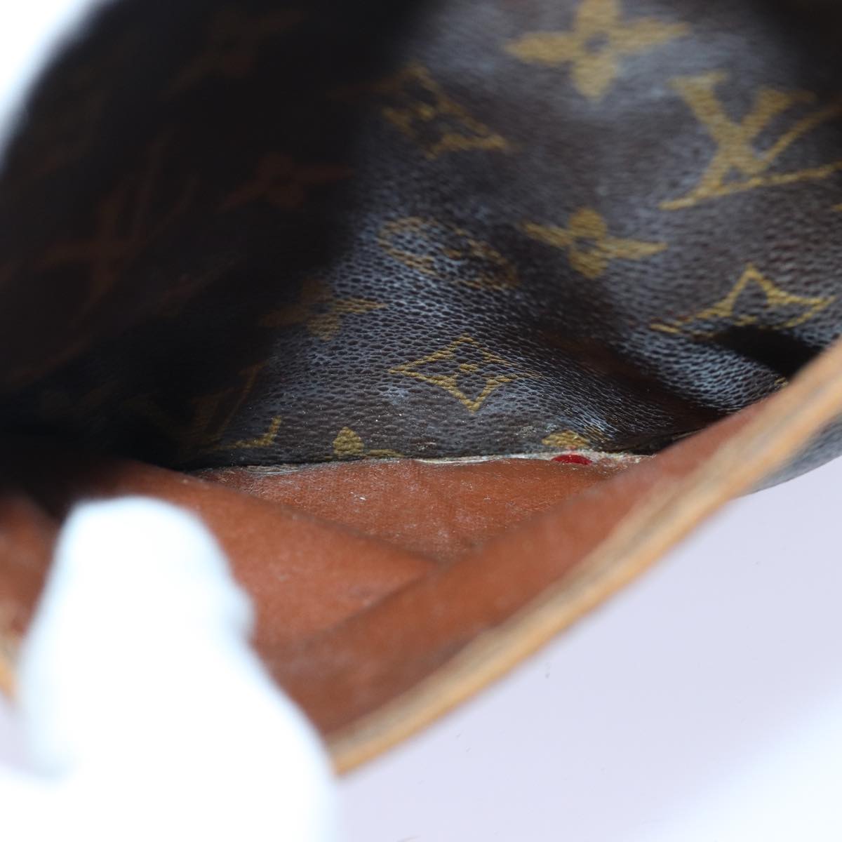Louis Vuitton Danube Brown Canvas Shoulder Bag