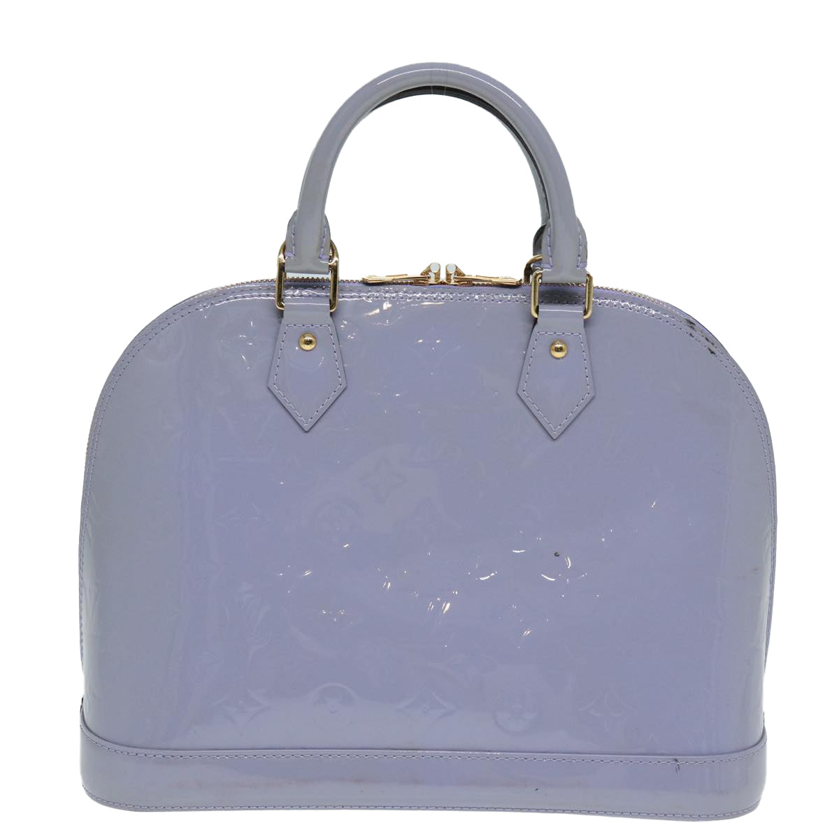 Louis Vuitton Alma Black Patent Leather Handbag