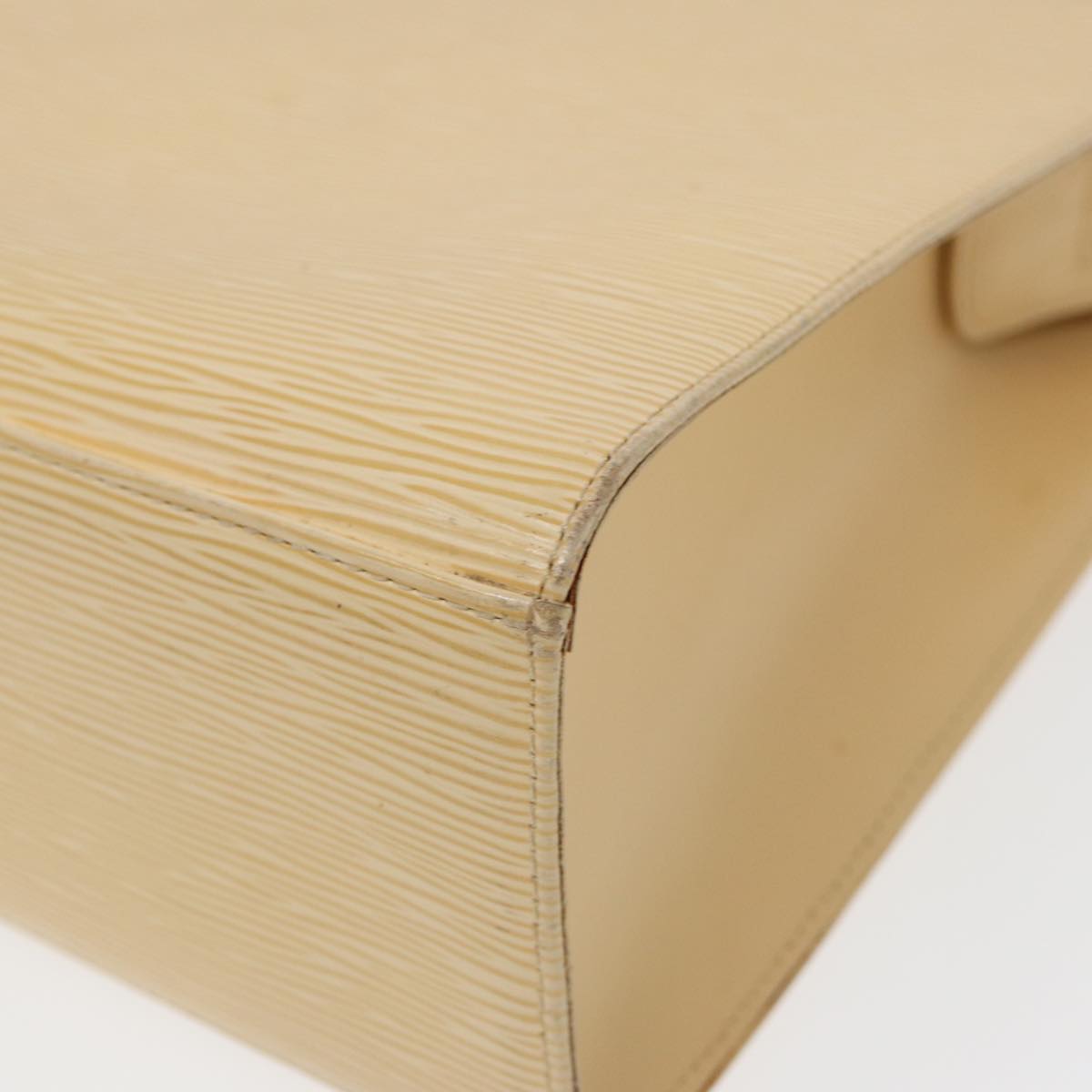 Louis Vuitton Croisette Ecru Leather Tote Bag