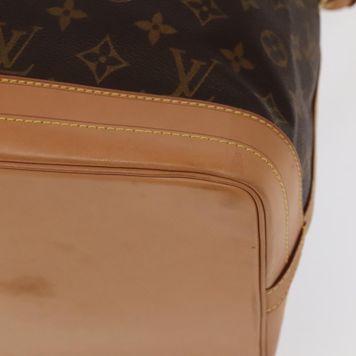 Louis Vuitton Noé Brown Canvas Shoulder Bag