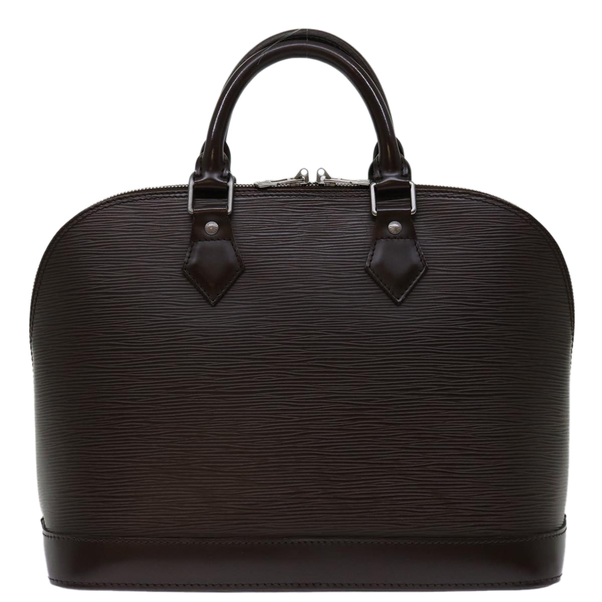 Louis Vuitton Alma Brown Leather Handbag