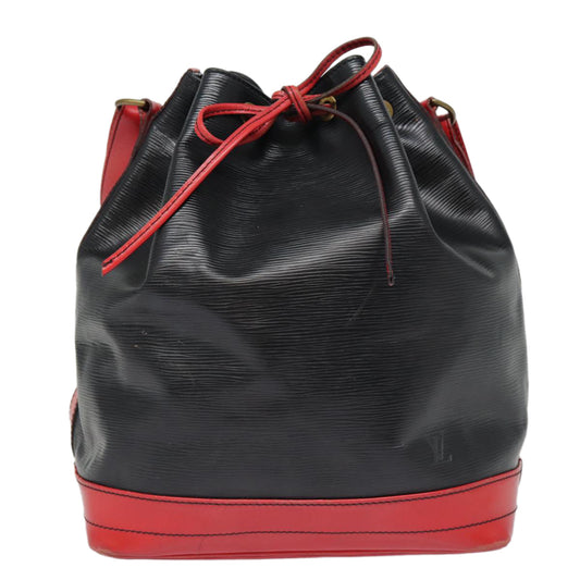Louis Vuitton Noe Black Leather Shoulder Bag