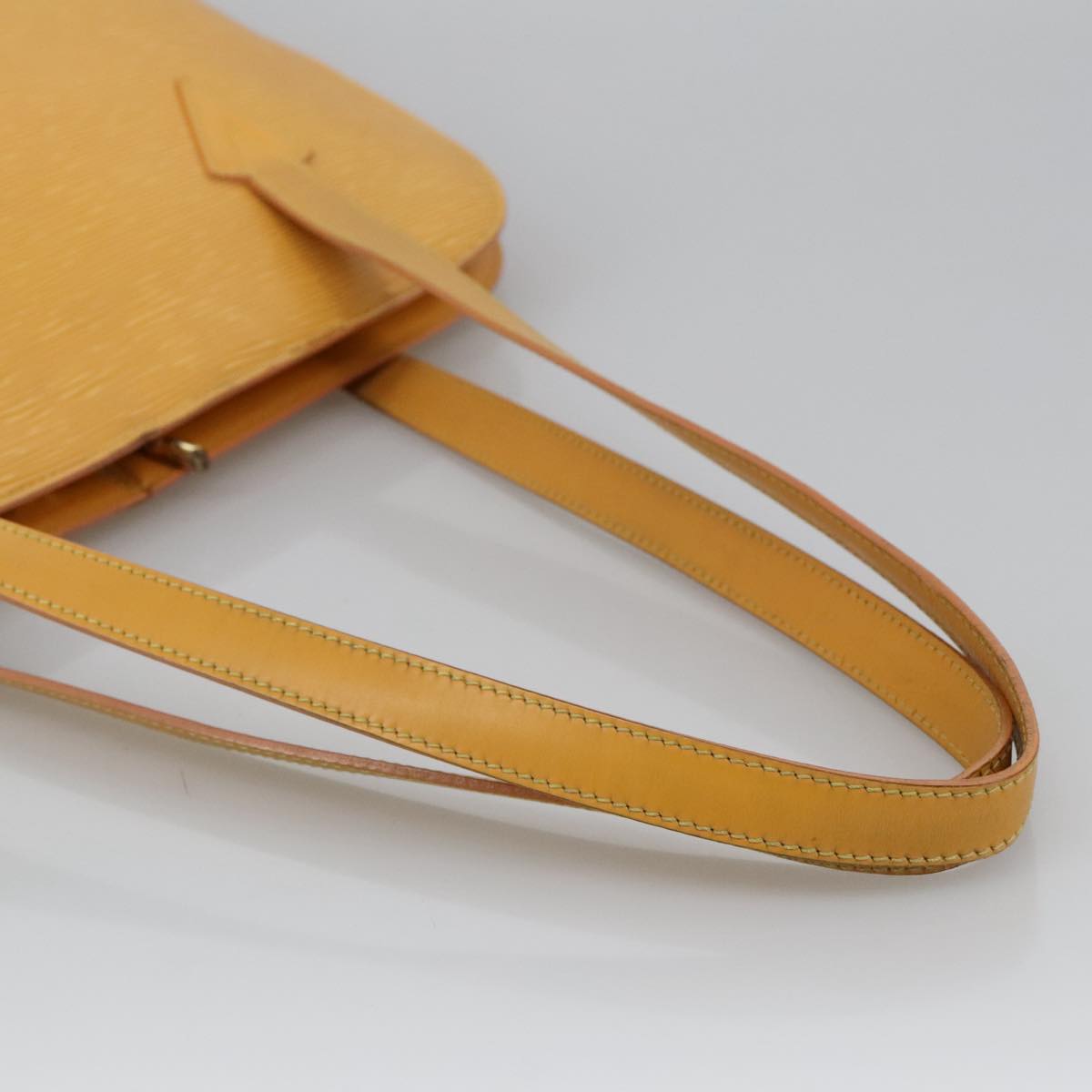 Louis Vuitton Lussac Yellow Leather Shoulder Bag
