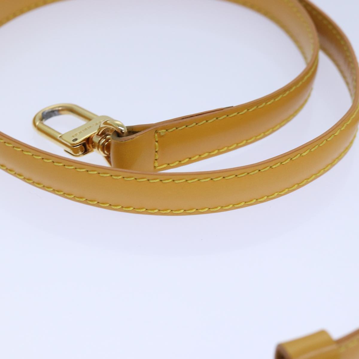 Louis Vuitton Shoulder Strap Camel Leather Bag Jewelry