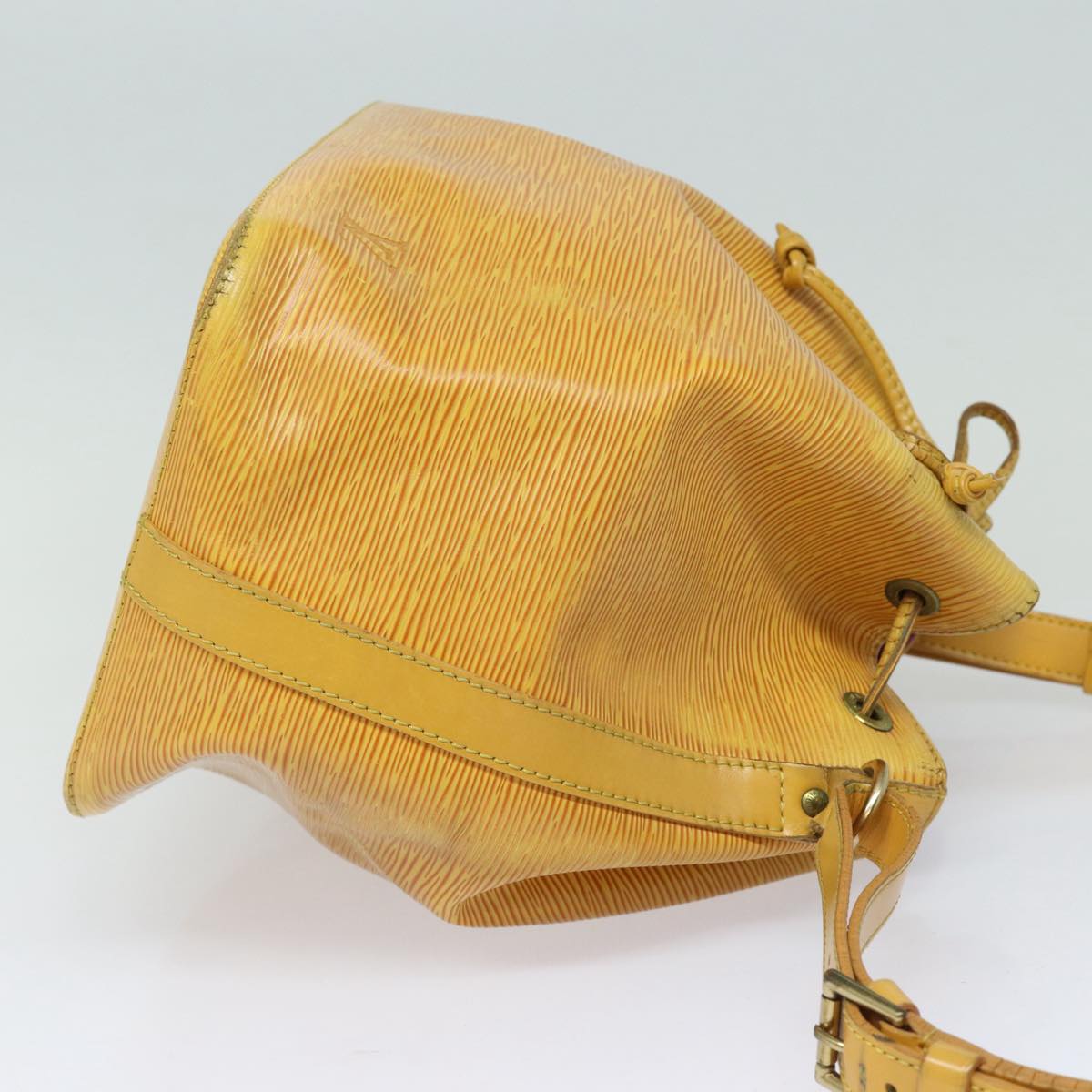 Louis Vuitton Noe Yellow Leather Shoulder Bag