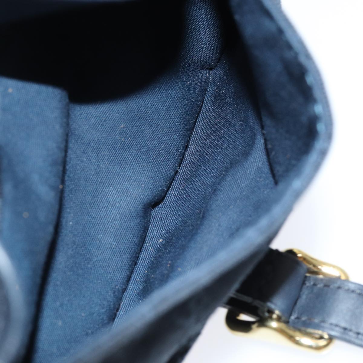 Louis Vuitton Sophie Navy Canvas Clutch Bag