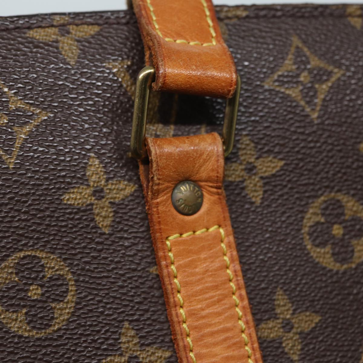 Louis Vuitton Babylone Brown Canvas Tote Bag