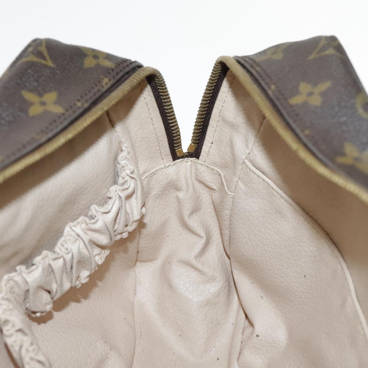 Louis Vuitton Trousse De Toilette Brown Canvas Clutch Bag