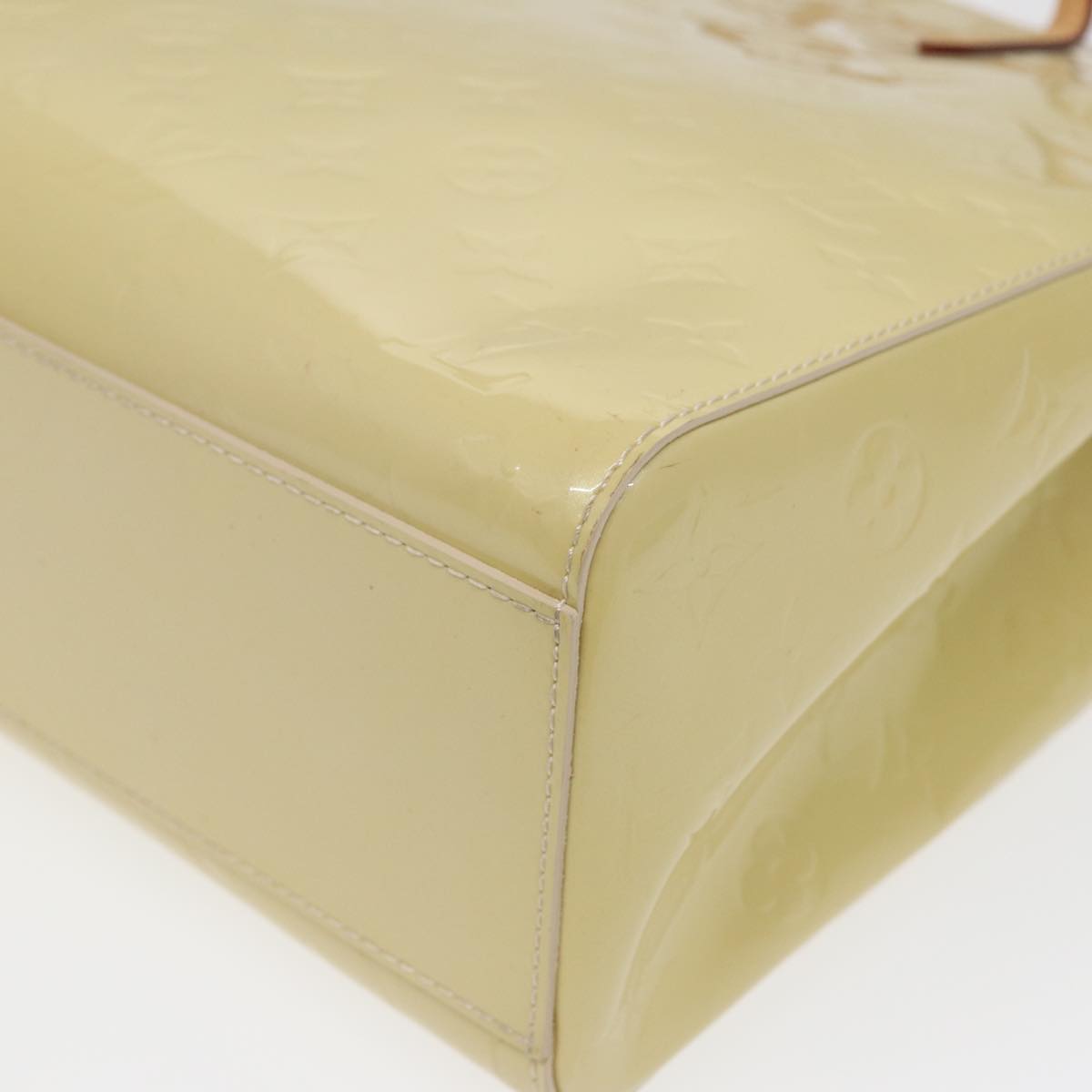 Louis Vuitton Catalina Yellow Patent Leather Tote Bag