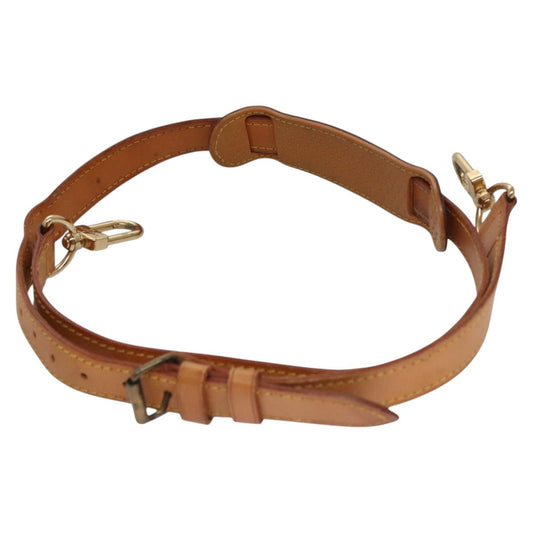 Louis Vuitton Shoulder Strap Beige Leather Bag Jewelry ()
