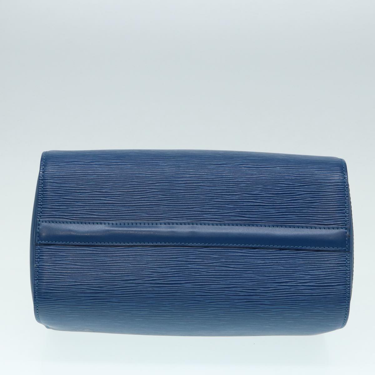 Louis Vuitton Speedy 25 Blue Leather Handbag
