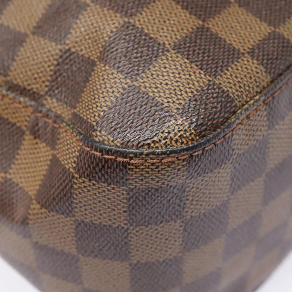 Louis Vuitton Looping Gm Brown Canvas Shoulder Bag