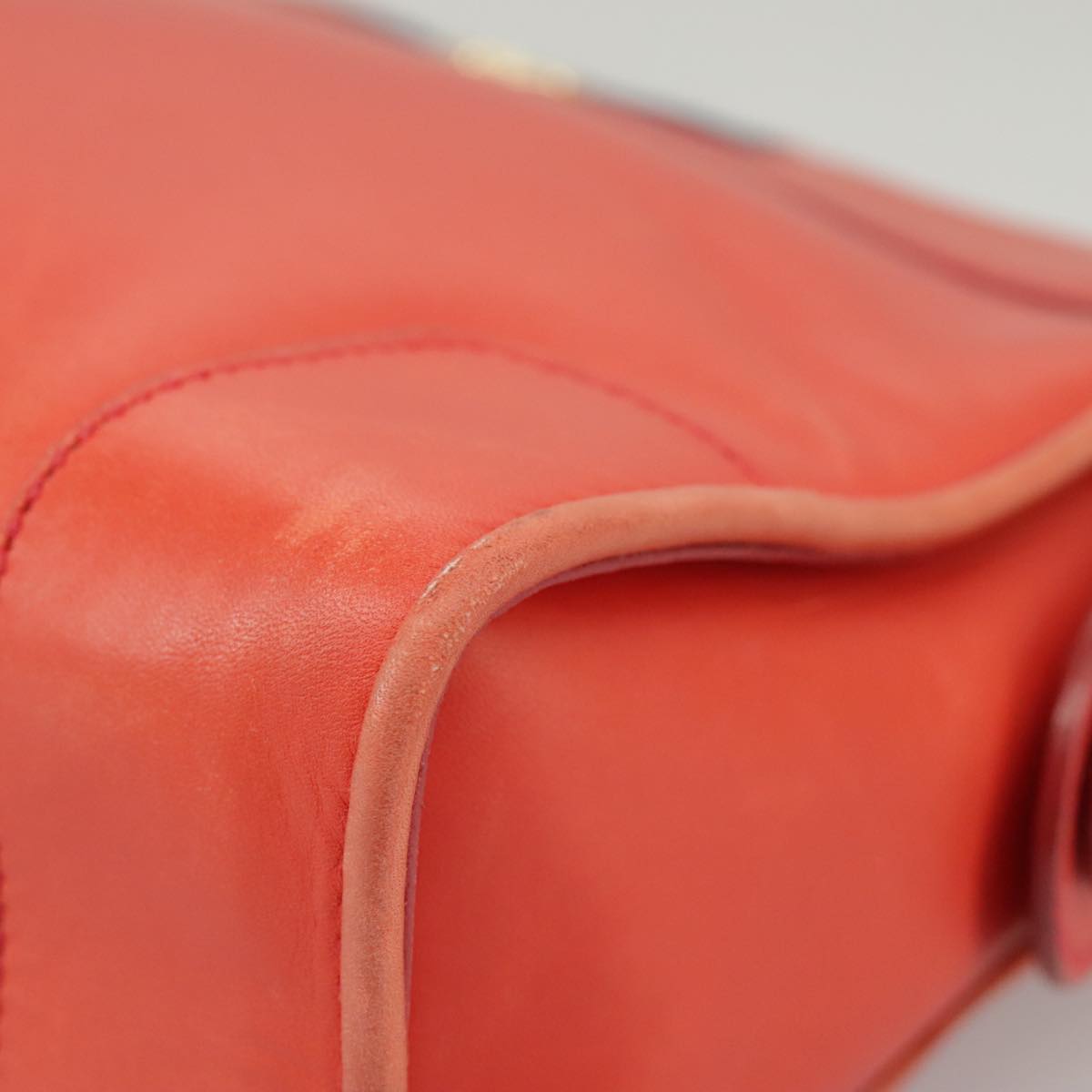 Gucci Ophidia Orange Leather Shoulder Bag