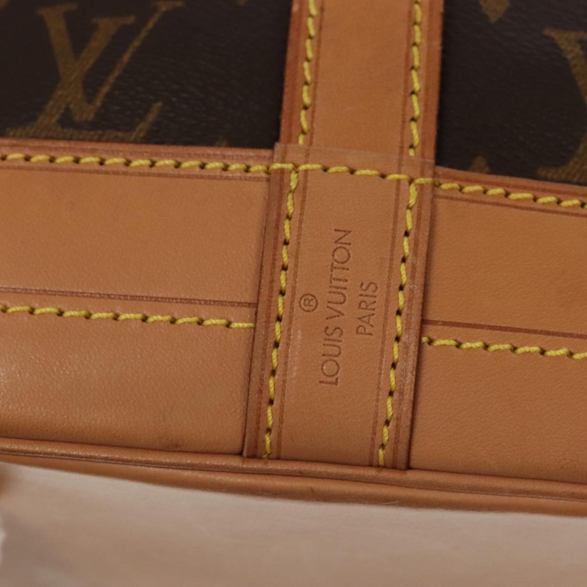Louis Vuitton Noé Brown Canvas Shoulder Bag