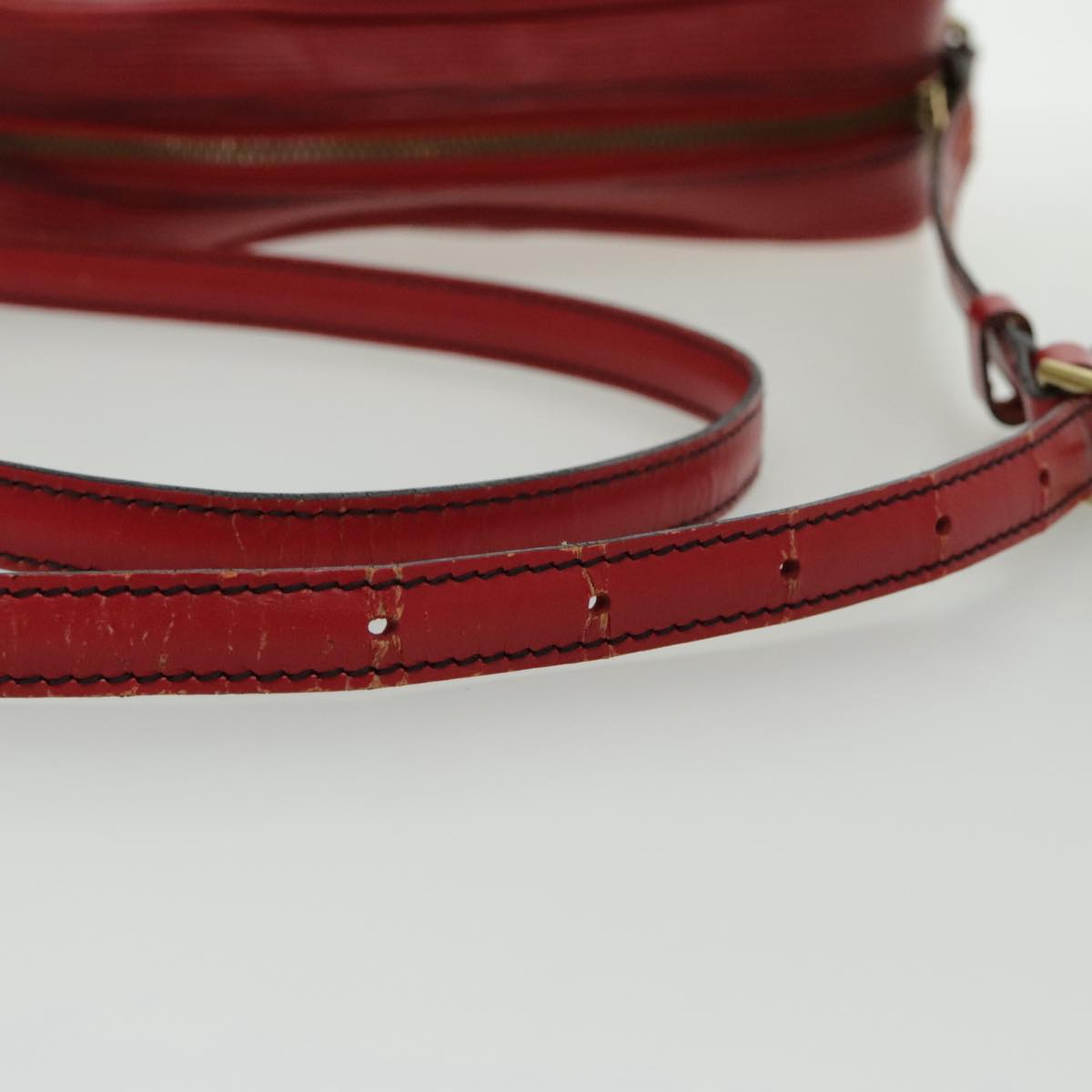 Louis Vuitton Trocadero 23 Red Leather Shoulder Bag