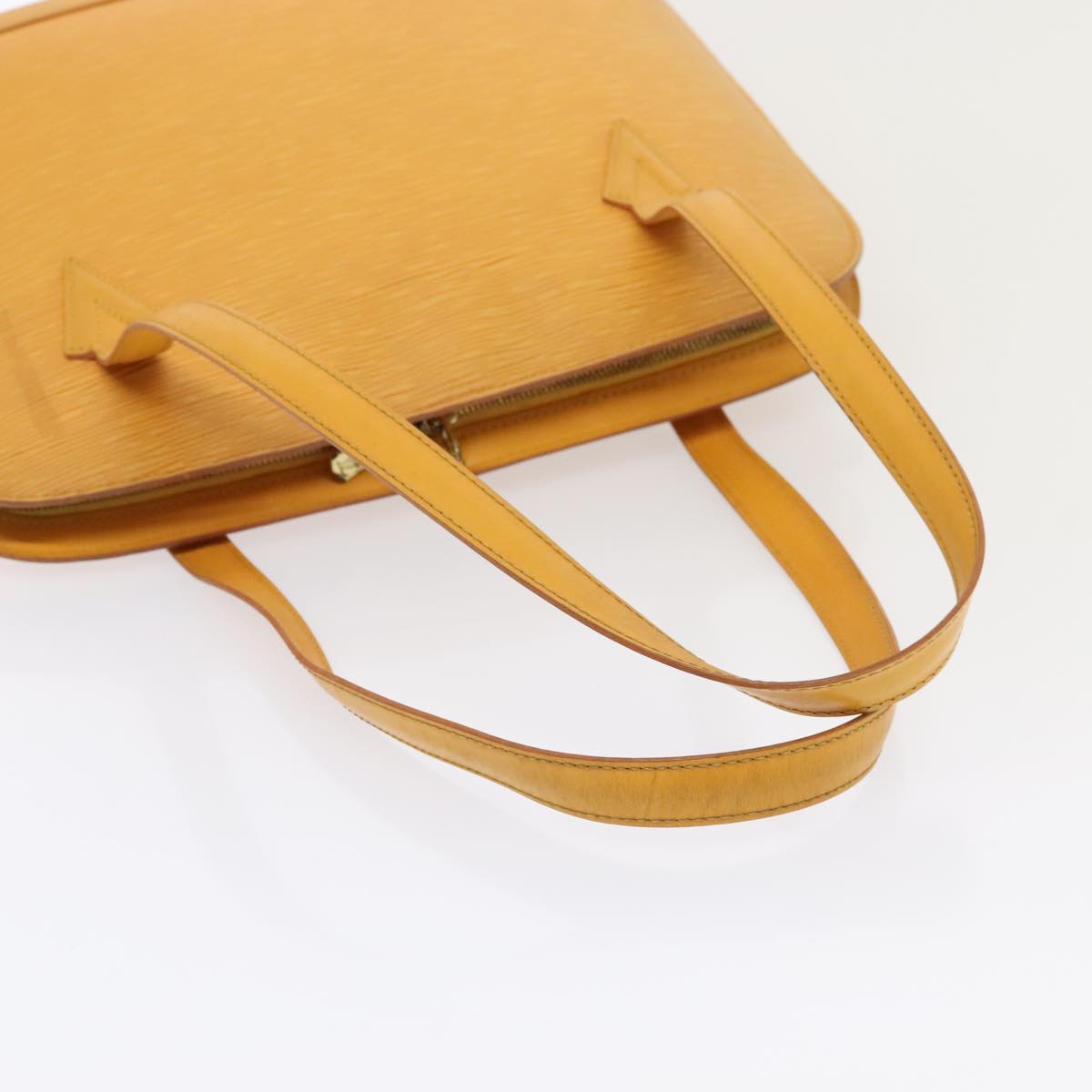 Louis Vuitton Lussac Yellow Leather Shoulder Bag