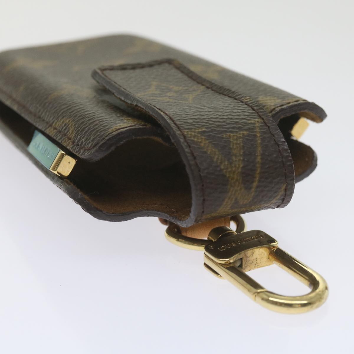 Louis Vuitton Etui Téléphone Brown Canvas Phone Jewelry