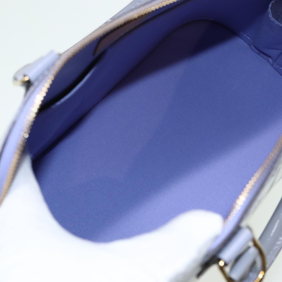 Louis Vuitton Alma Black Patent Leather Handbag