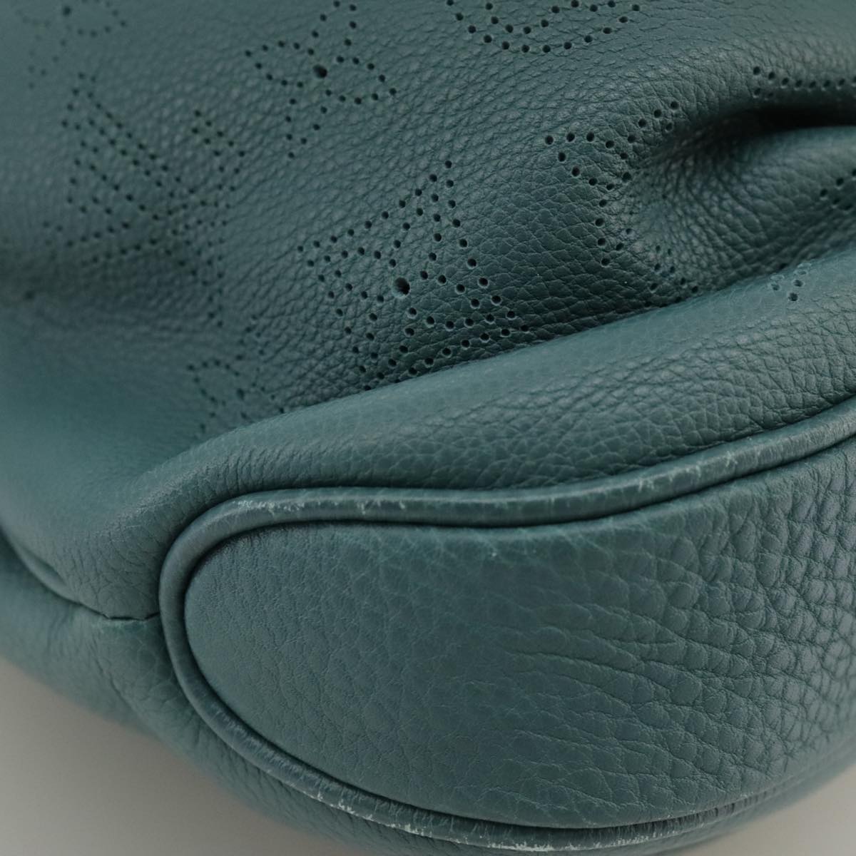 Louis Vuitton Selene Blue Leather Shoulder Bag