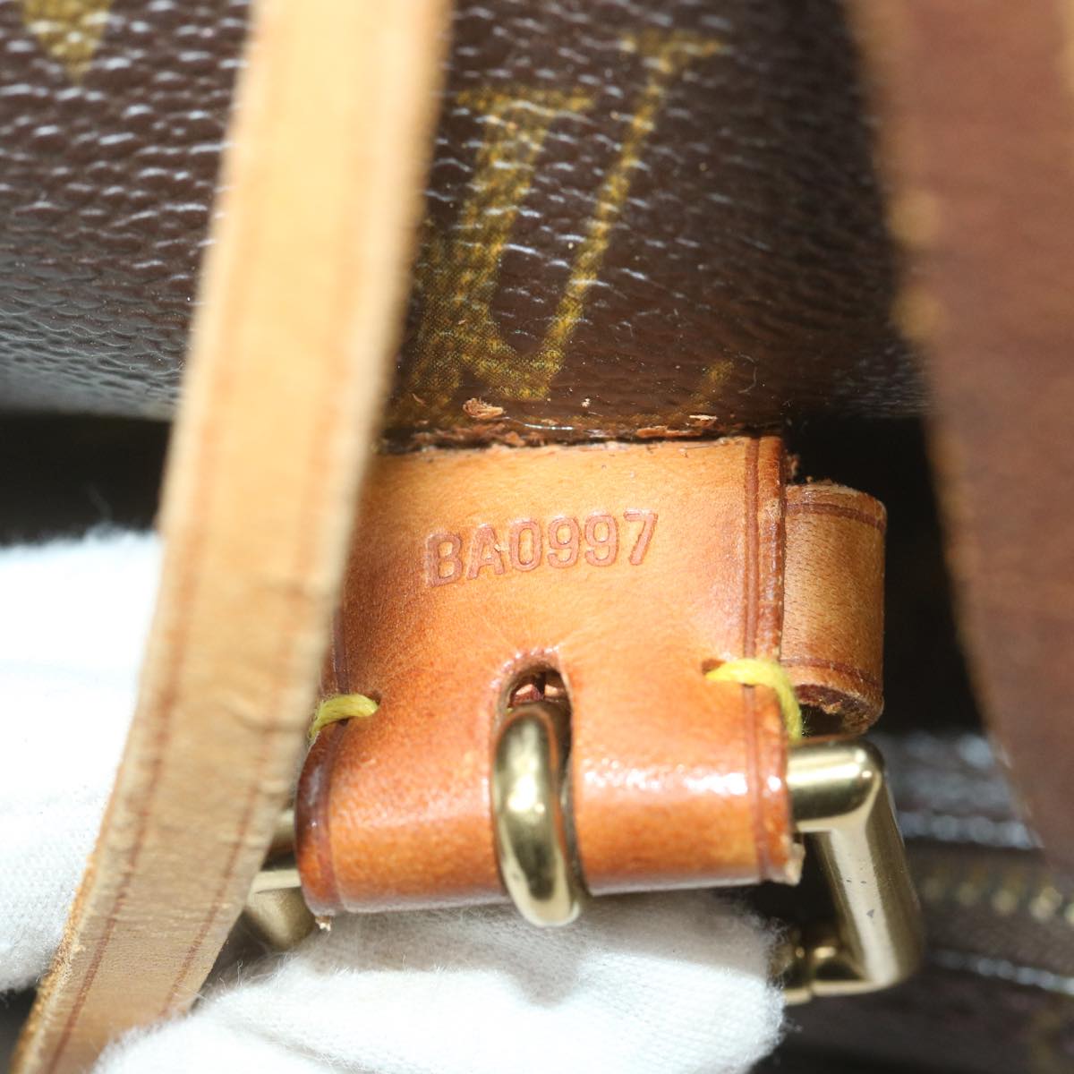 Louis Vuitton Montsouris Brown Canvas Backpack Bag