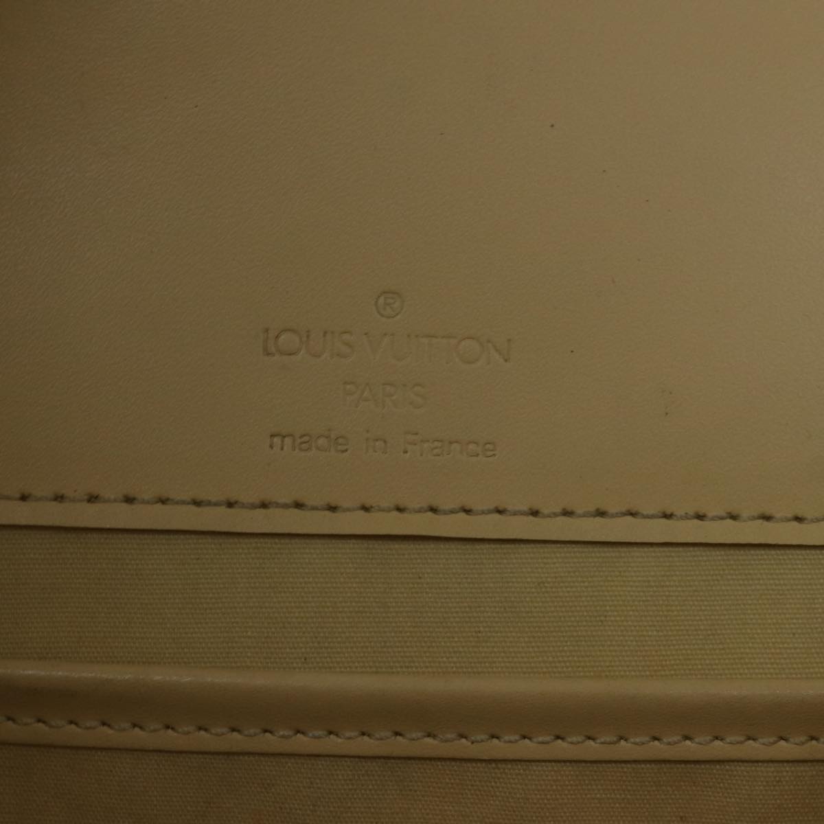 Louis Vuitton Ramatuelle Beige Leather Shoulder Bag