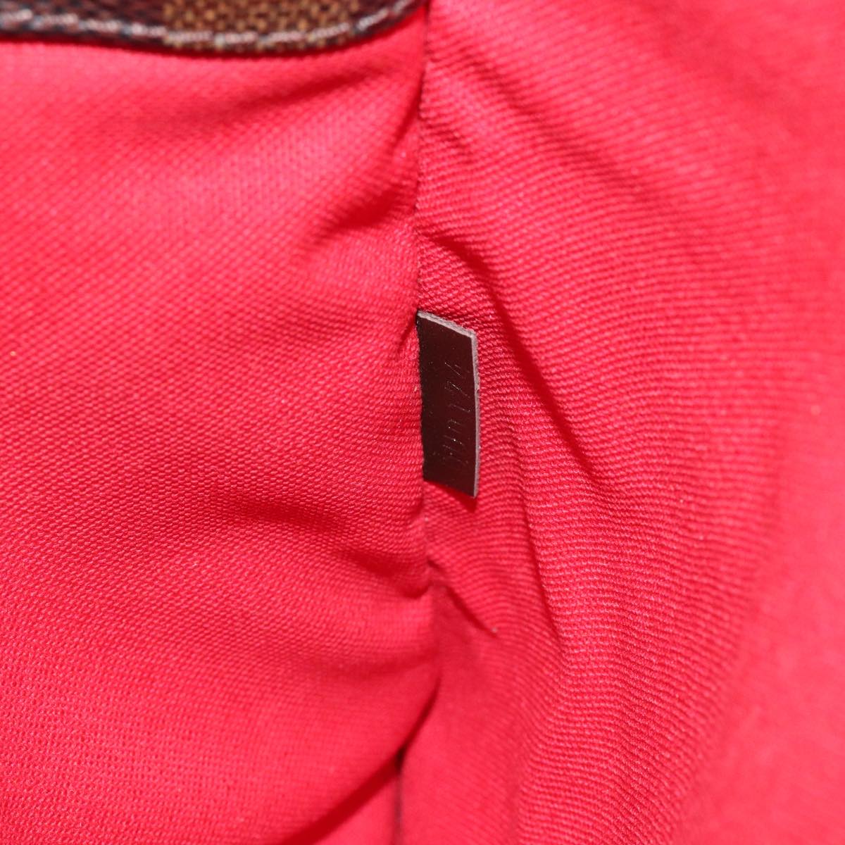 Louis Vuitton Bloomsbury Burgundy Canvas Shoulder Bag