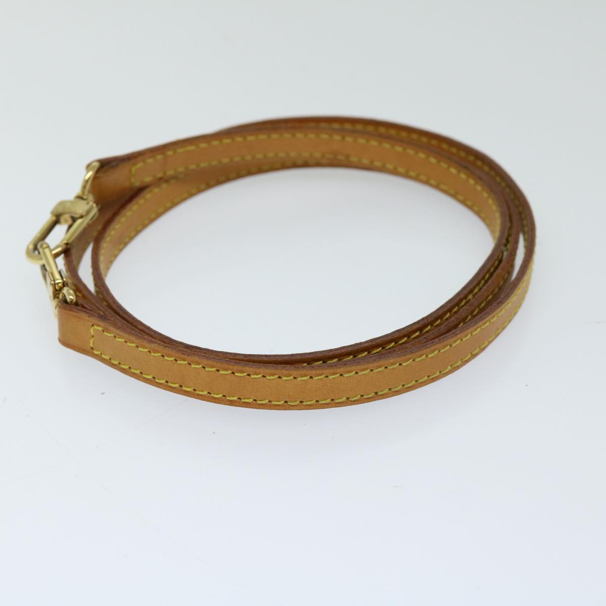 Louis Vuitton Bandoulière De Sac Brown Leather Bag Jewelry