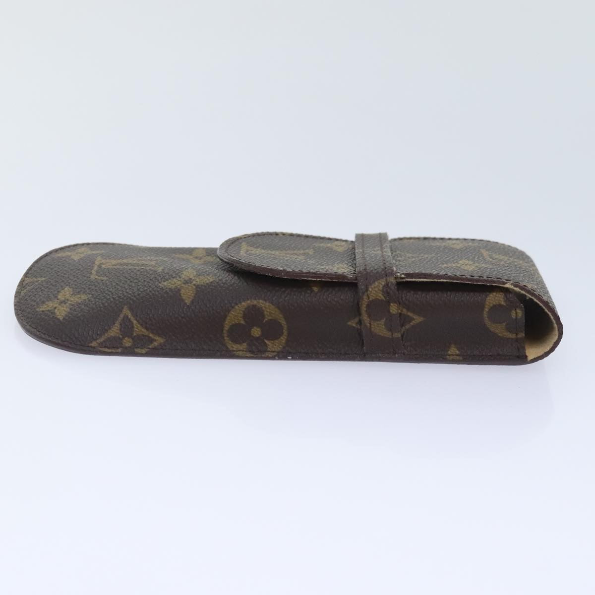 Louis Vuitton Glasses Case Brown Canvas Wallet