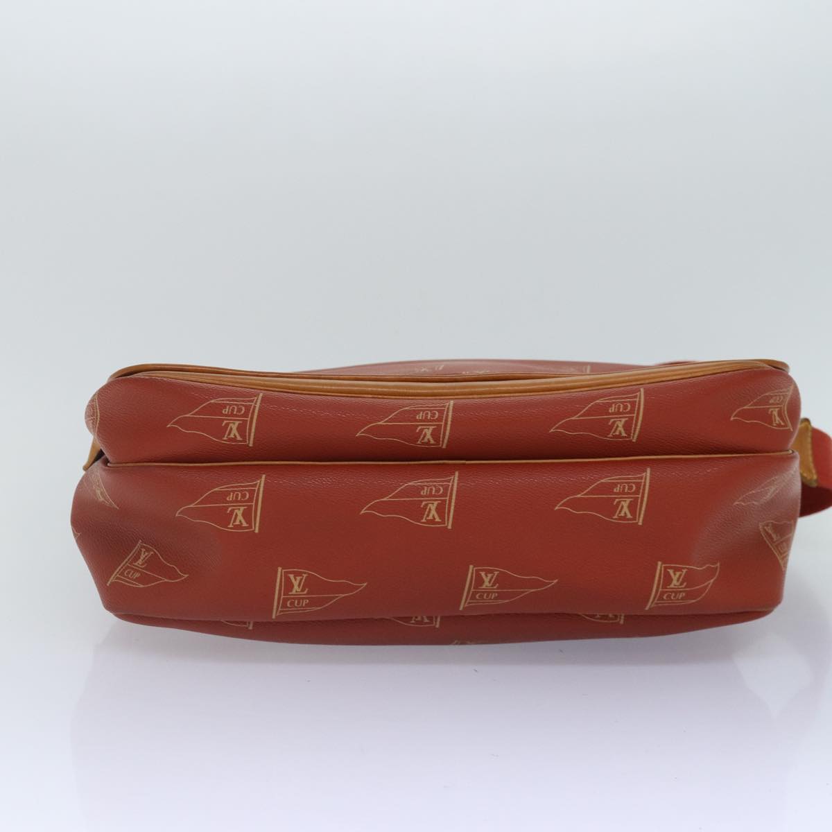 Louis Vuitton America's Cup Red Canvas Shoulder Bag